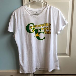 New Balance.     Running shirt.    Size XL. ( Greenville track club